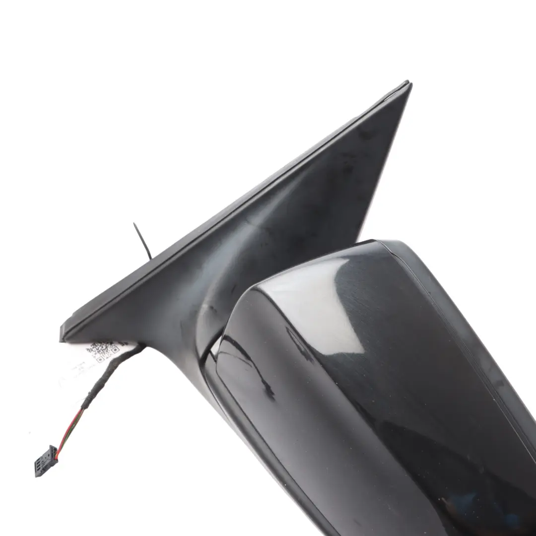 Door Wing Mirror BMW E60 E61 LCI Heated Auto Dip Left N/S Black Sapphire - 475
