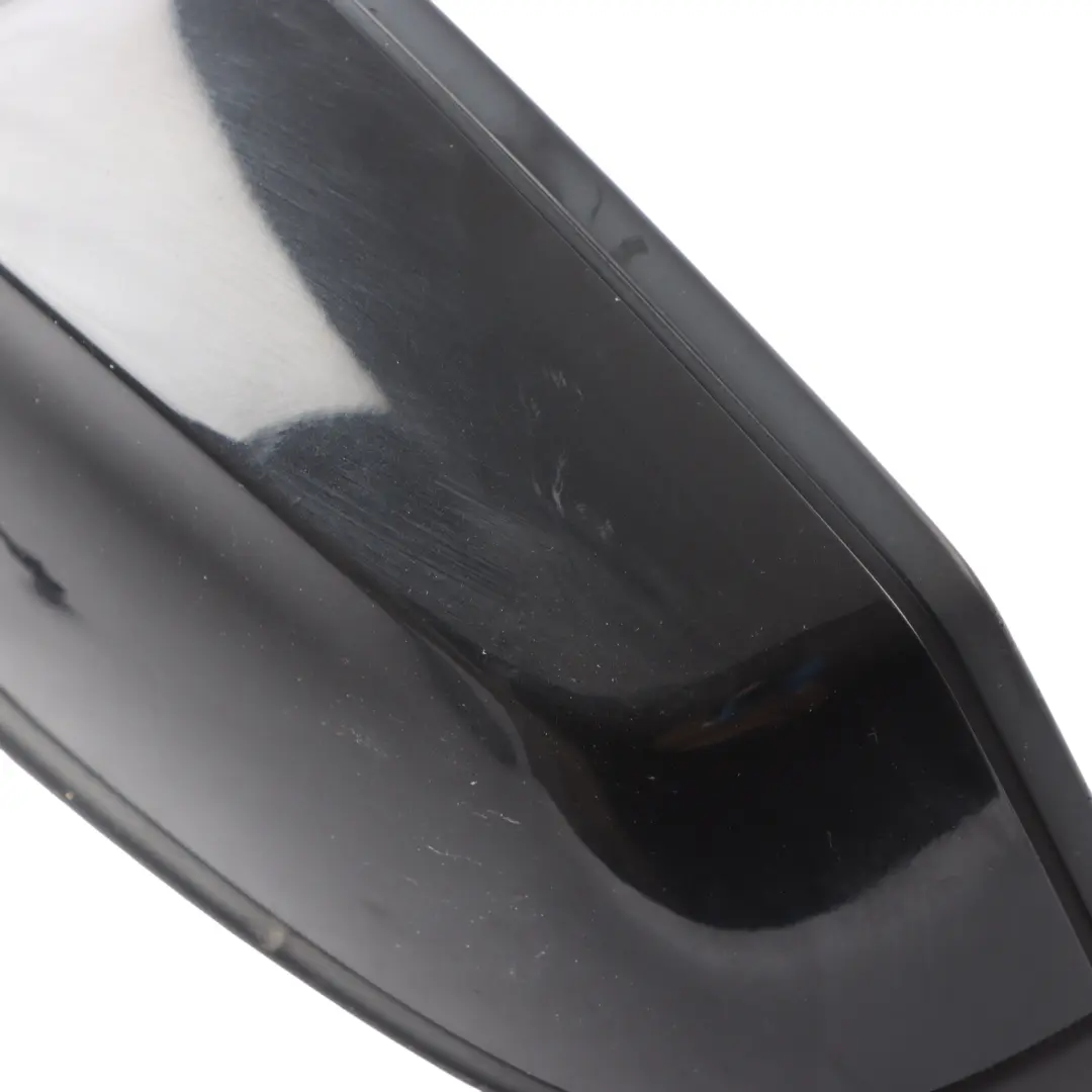 Door Wing Mirror BMW E60 E61 LCI Heated Auto Dip Left N/S Black Sapphire - 475