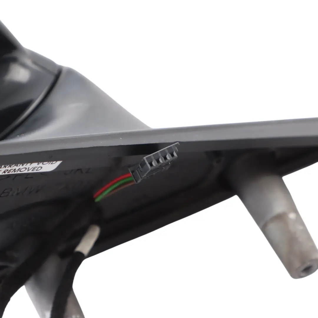 Door Wing Mirror BMW E60 E61 LCI Heated Auto Dip Left N/S Black Sapphire - 475