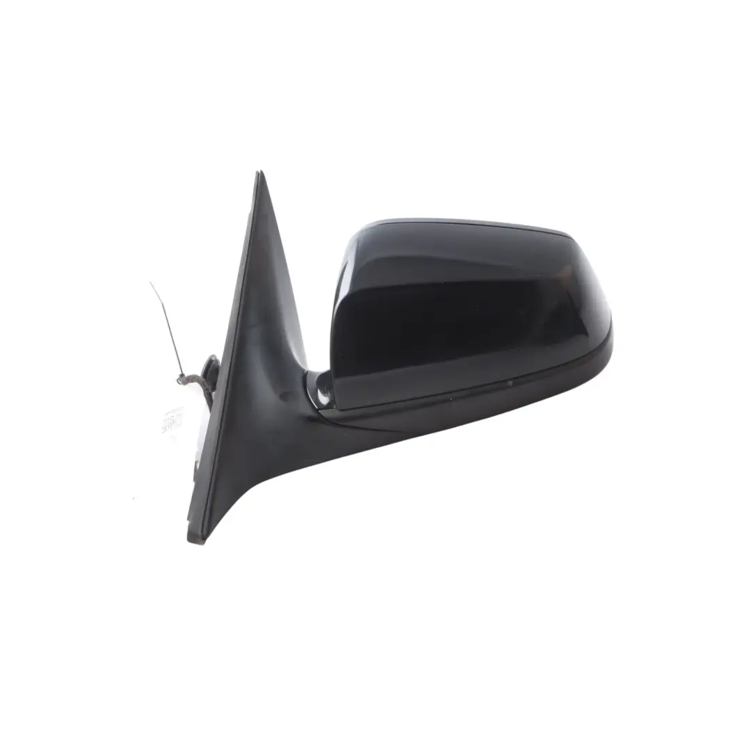 Door Wing Mirror BMW E60 E61 LCI Heated Auto Dip Left N/S Black Sapphire - 475