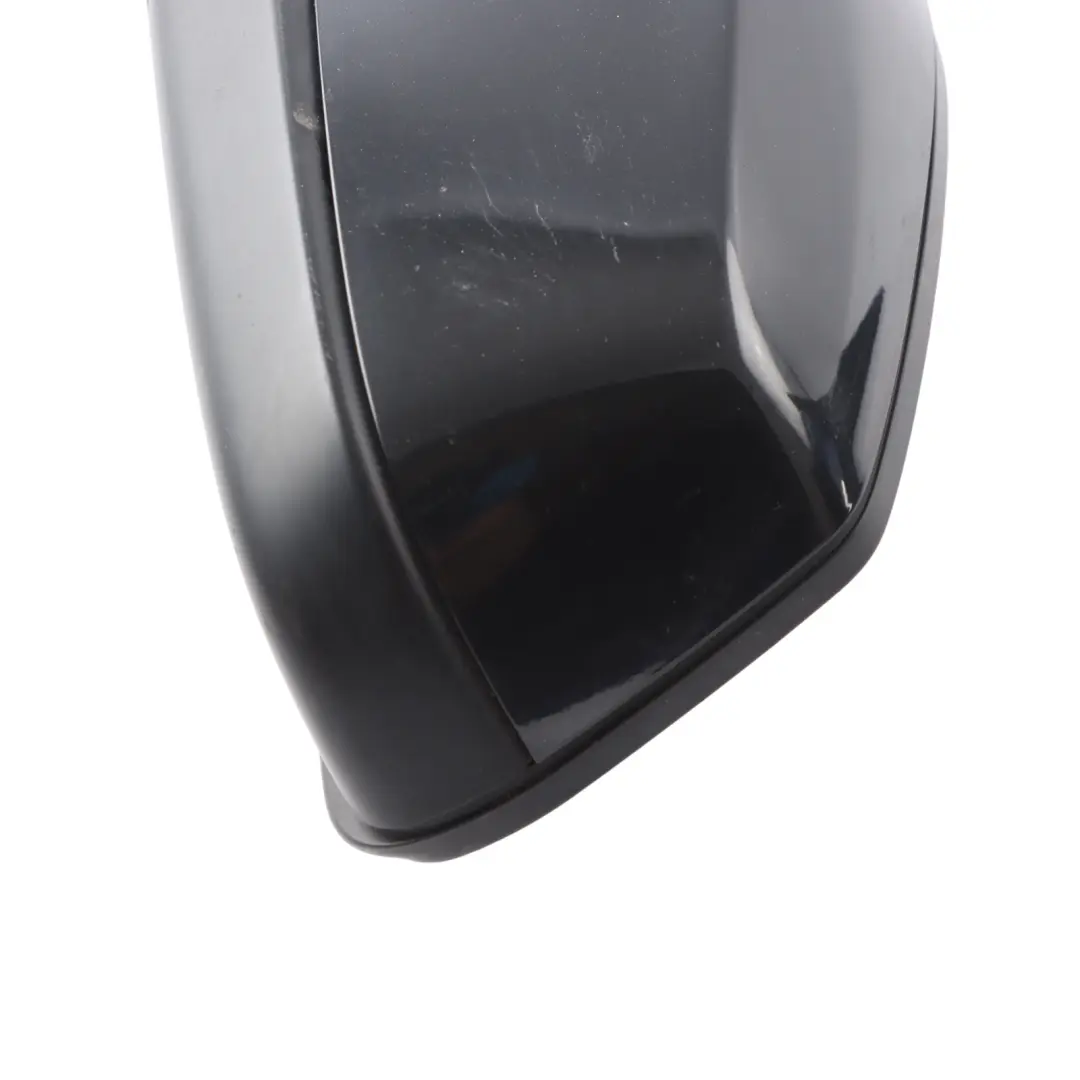 Door Wing Mirror BMW E60 E61 LCI Heated Auto Dip Left N/S Black Sapphire - 475