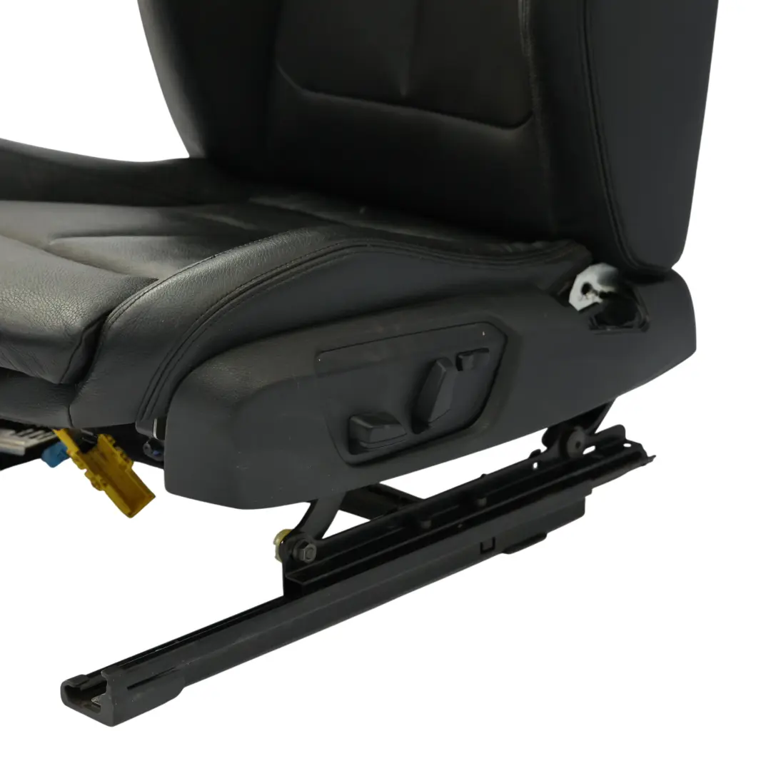 Front Seat BMW F30 F31 Left N/S M Sport Heated Memory Leather Dakota Black