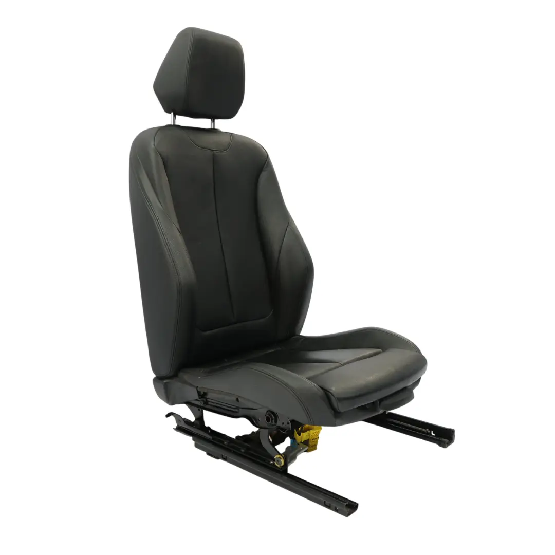 Front Seat BMW F30 F31 Left N/S M Sport Heated Memory Leather Dakota Black