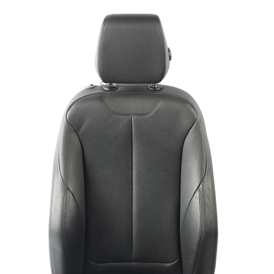 Front Sport Seat BMW F30 F31 Heated Memory Right O/S Black Leather Dakota 