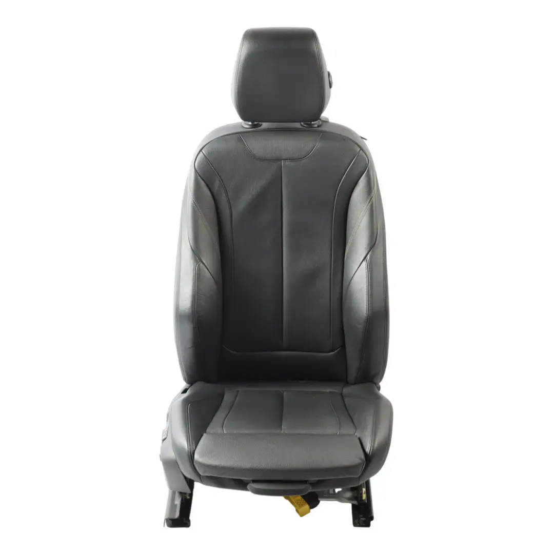 Front Seat BMW F30 F31 Right O/S Sport Heated Memory Leather Dakota Black