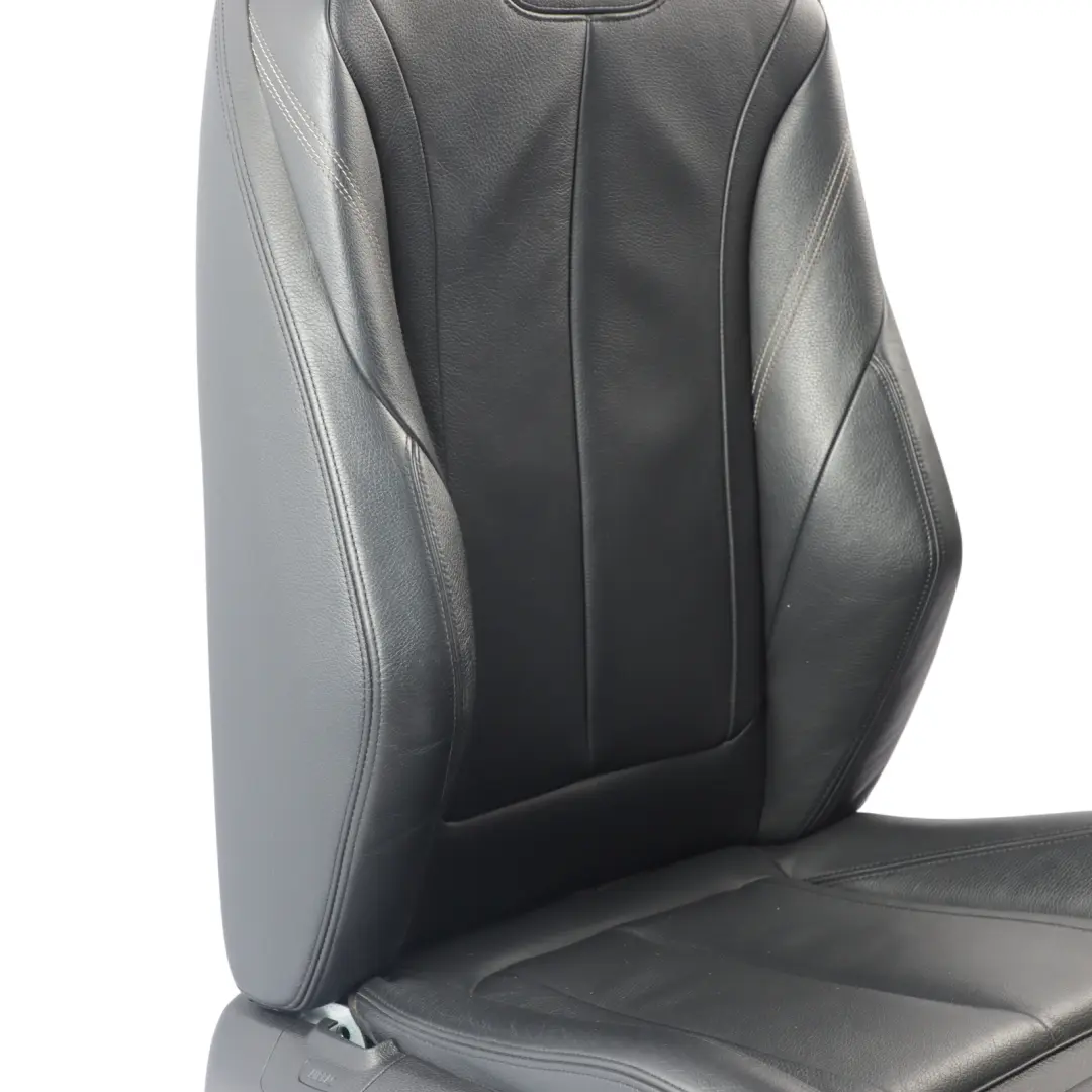 Front Seat BMW F30 F31 Right O/S Sport Heated Memory Leather Dakota Black