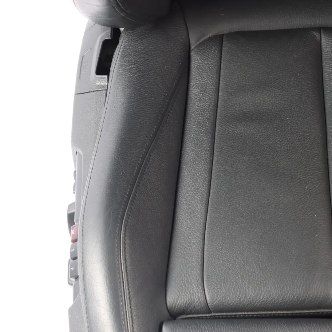 Front Seat BMW F30 F31 Right O/S Sport Heated Memory Leather Dakota Black