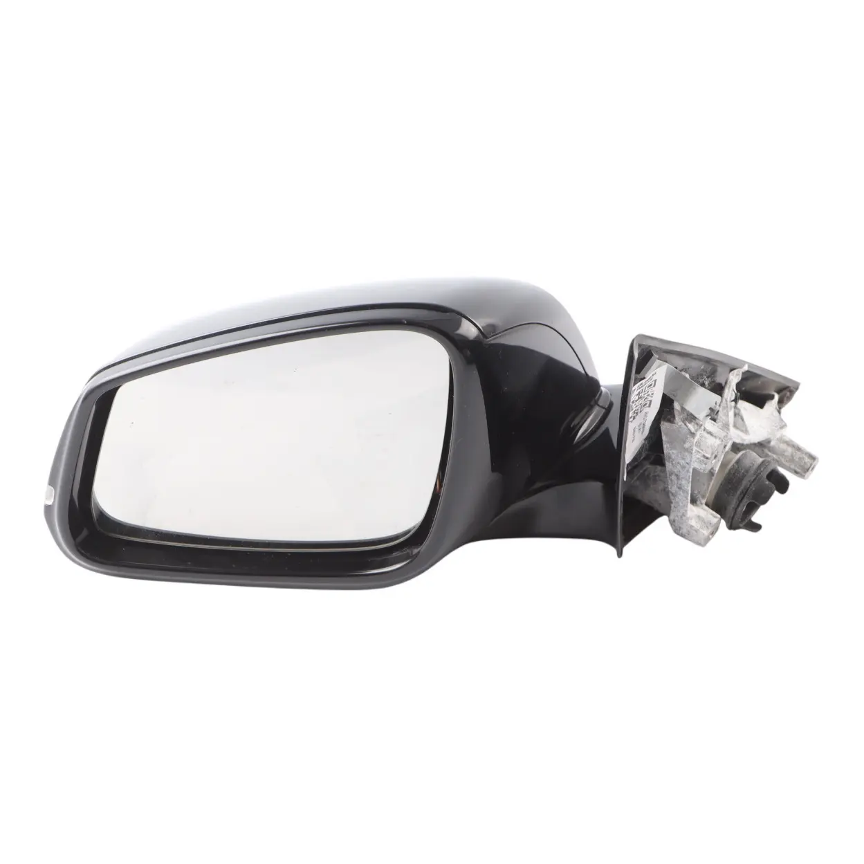 BMW F30 F31 Wing Mirror Heated Left N/S Auto Dip Black Shadow Line 6-Pin 7345659