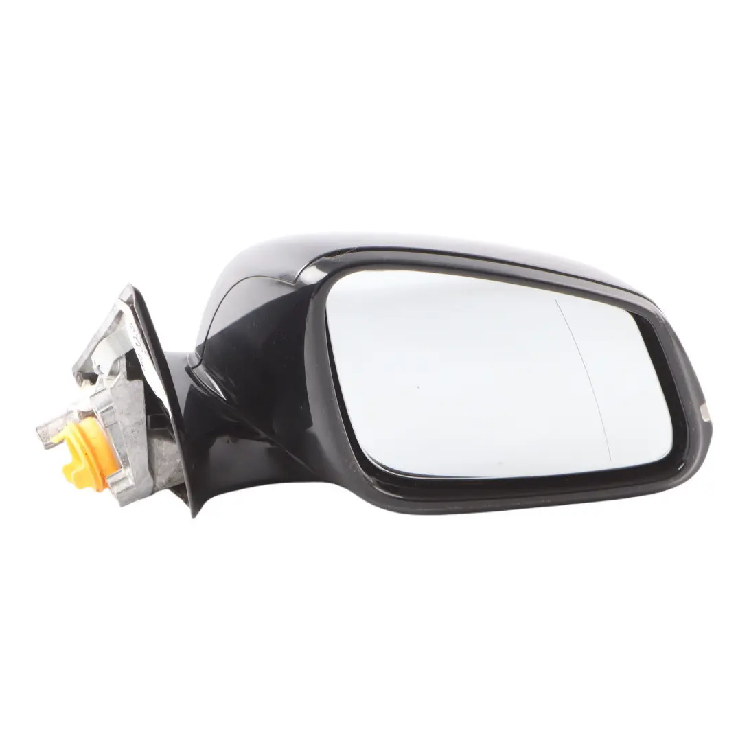 BMW F30 F31 High Gloss Heated Right Wing Mirror O/S Black Sapphire Metallic 475