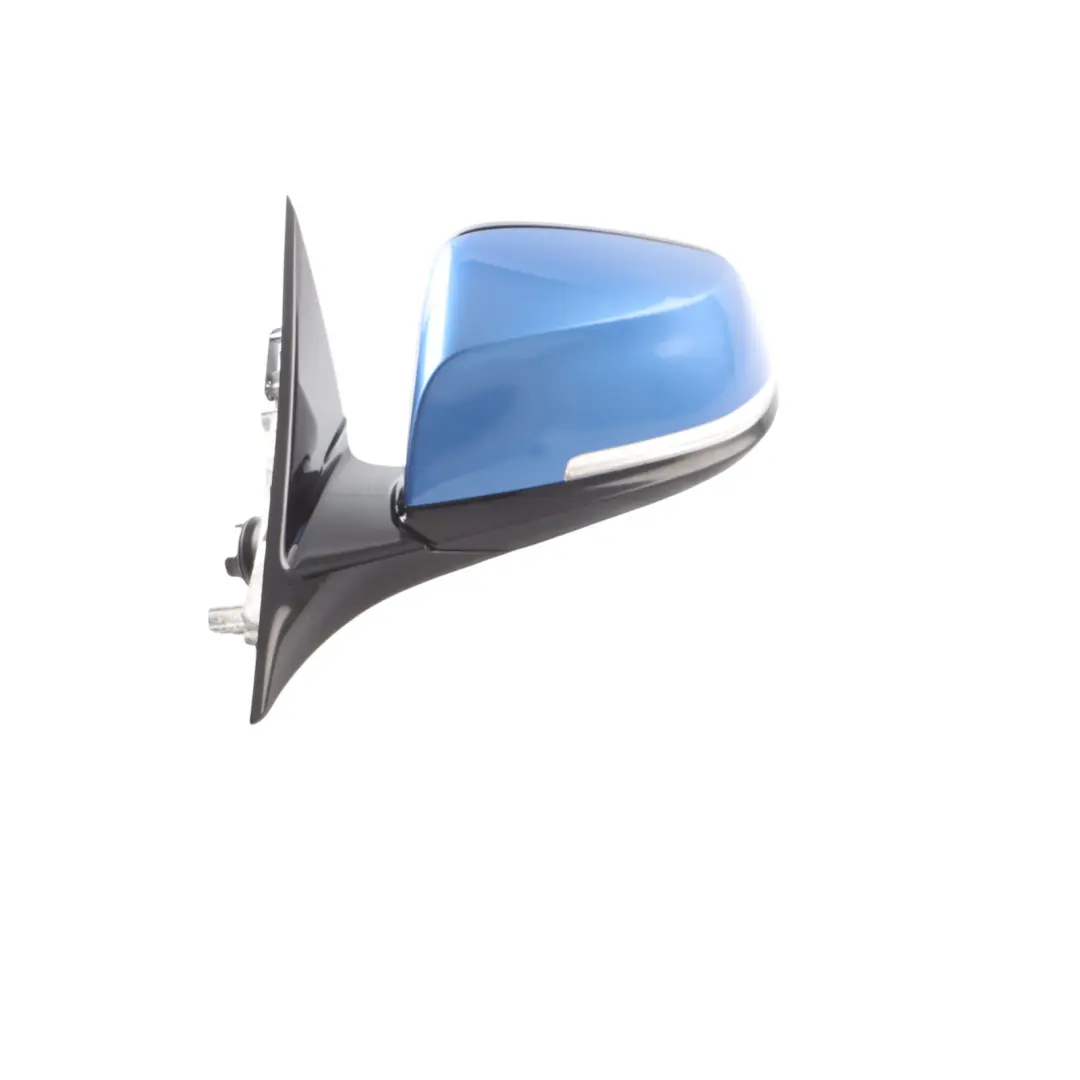 Wing Mirror BMW F30 F31 Outside Heated Left N/S 5 Pins Estoril Metallic Blue-B45