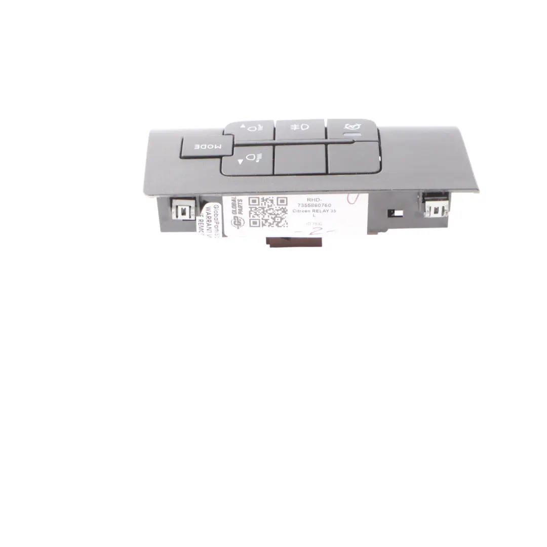 Citroen Relay III Dashboard Panel Light Switch Control Unit 7355861650