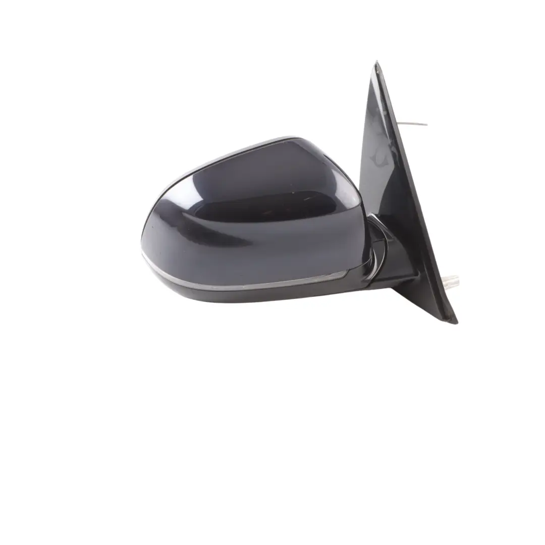 BMW X3 F25 Door Wing Mirror Auto Dip High Gloss Right O/S Carbon Black - 416
