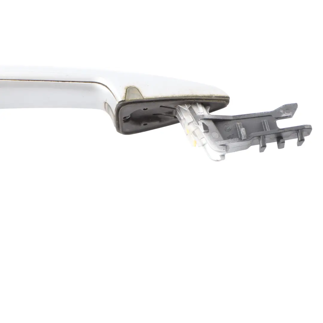 BMW X5 F15 Rear Door Handle Grab Outside Right O/S Glacier Silber A83 7396308