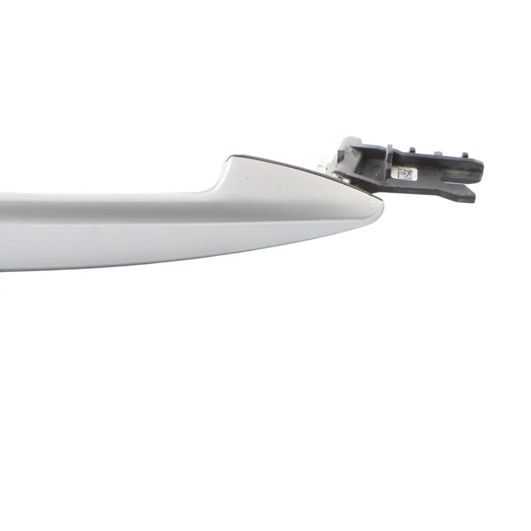 BMW X5 F15 Rear Door Handle Grab Outside Right O/S Glacier Silber A83 7396308
