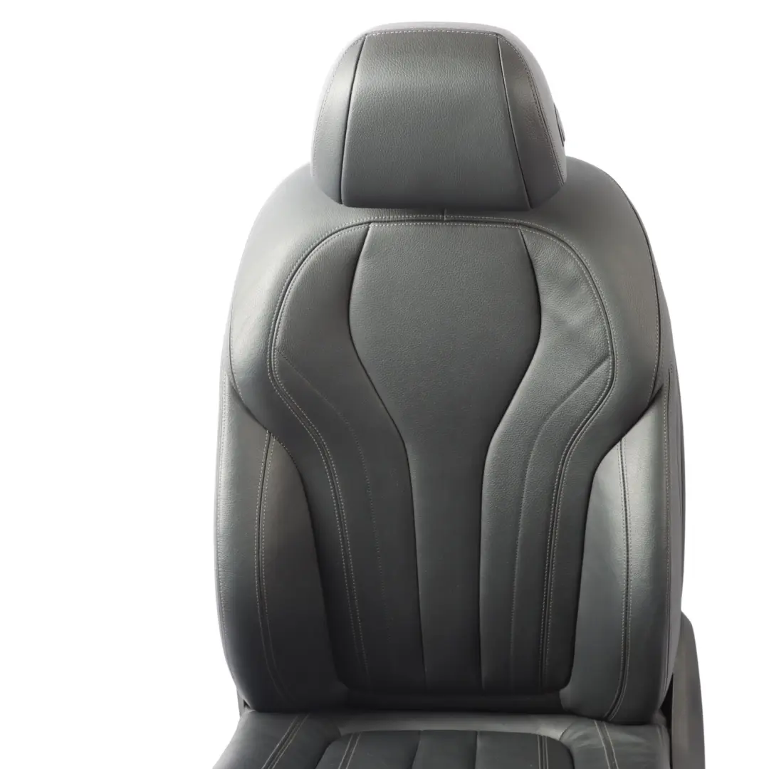 Front Seat BMW X5 F15 X6 F16 M Sport Left N/S Heated Memory Leather Black