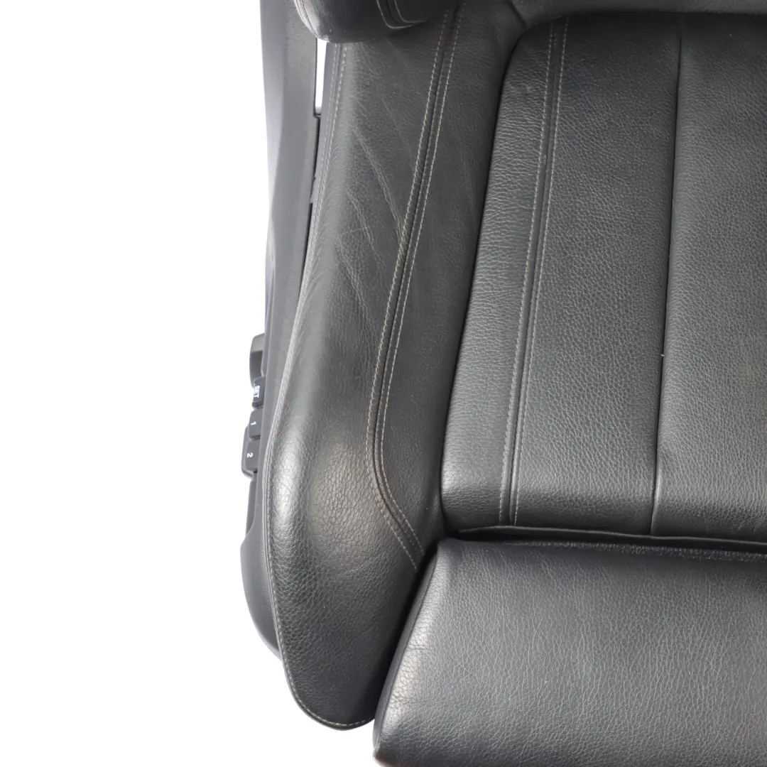 Front Seat BMW X5 F15 X6 F16 M Sport Right O/S Heated Memory Leather Black