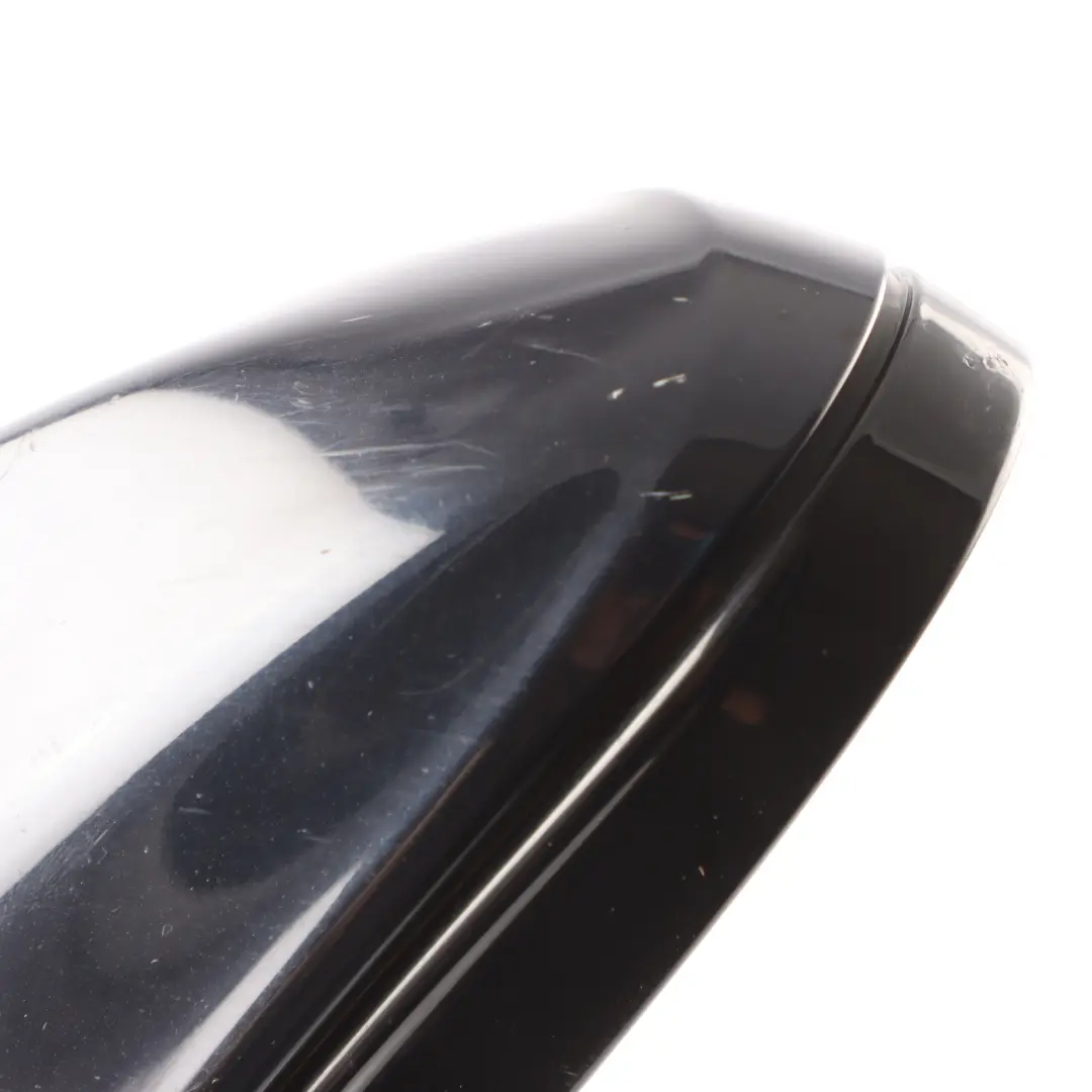 BMW E90 E91 M Sport High Gloss Heated Left N/S Wing Mirror Carbon Black