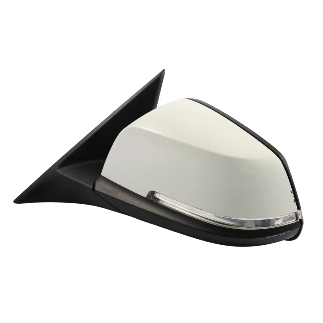 Door Wing Mirror BMW F30 F31 F80 M3 Heated Left N/S Alpinweiss 3 White - 300