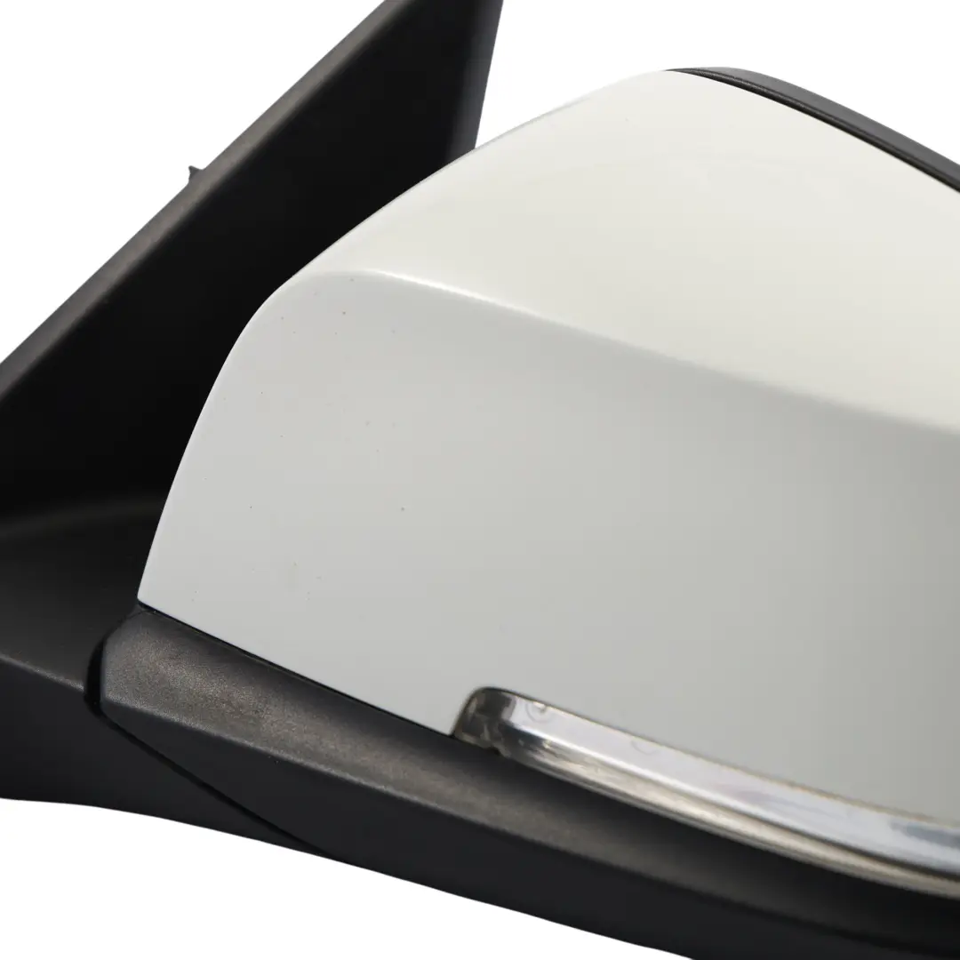 Door Wing Mirror BMW F30 F31 F80 M3 Heated Left N/S Alpinweiss 3 White - 300
