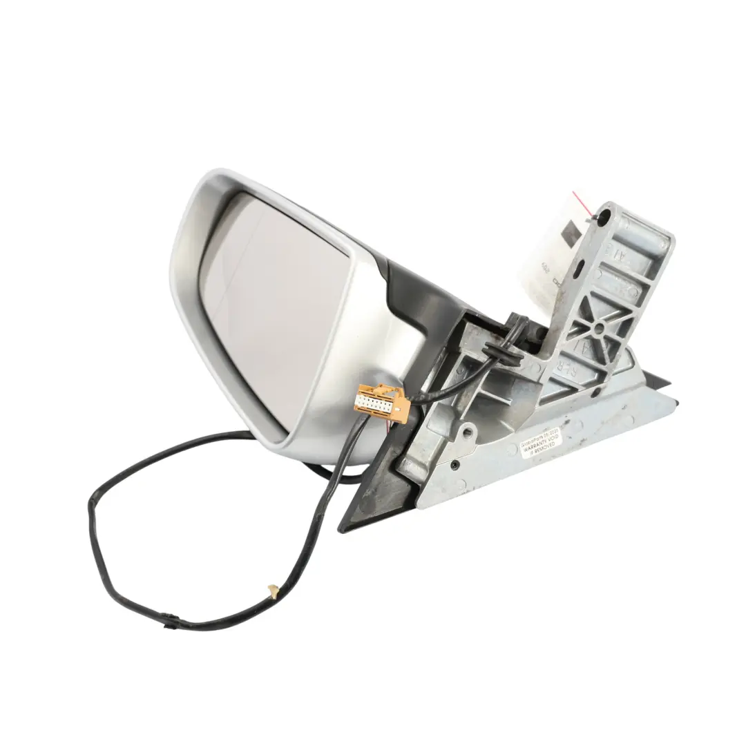 Door Wing Mirror Audi A4 B7 8H Outside Right O/S 8H2858532E Light - Y7W Silver