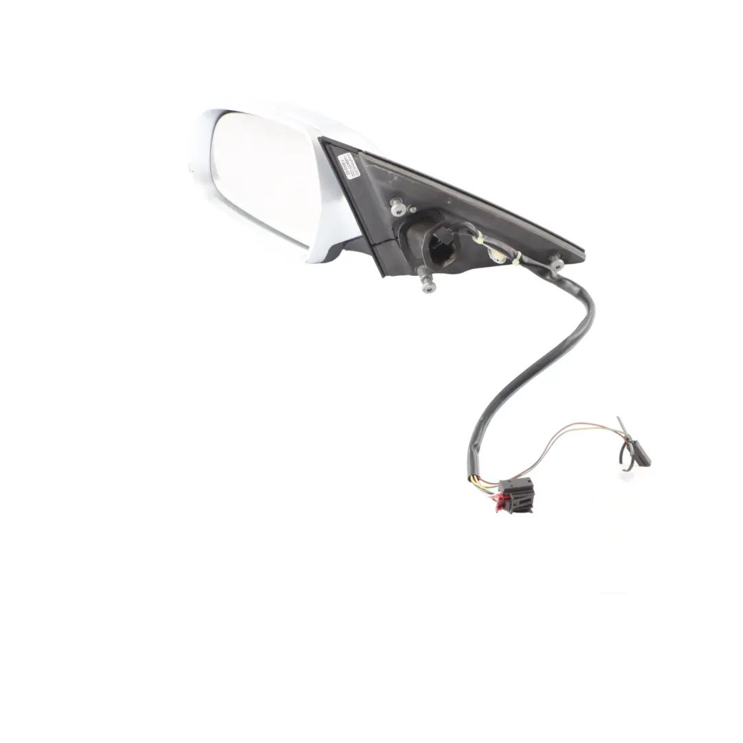 Audi A4 B8 Door Mirror Wing Electric Left N/S Ice Silver Metallic - X7W