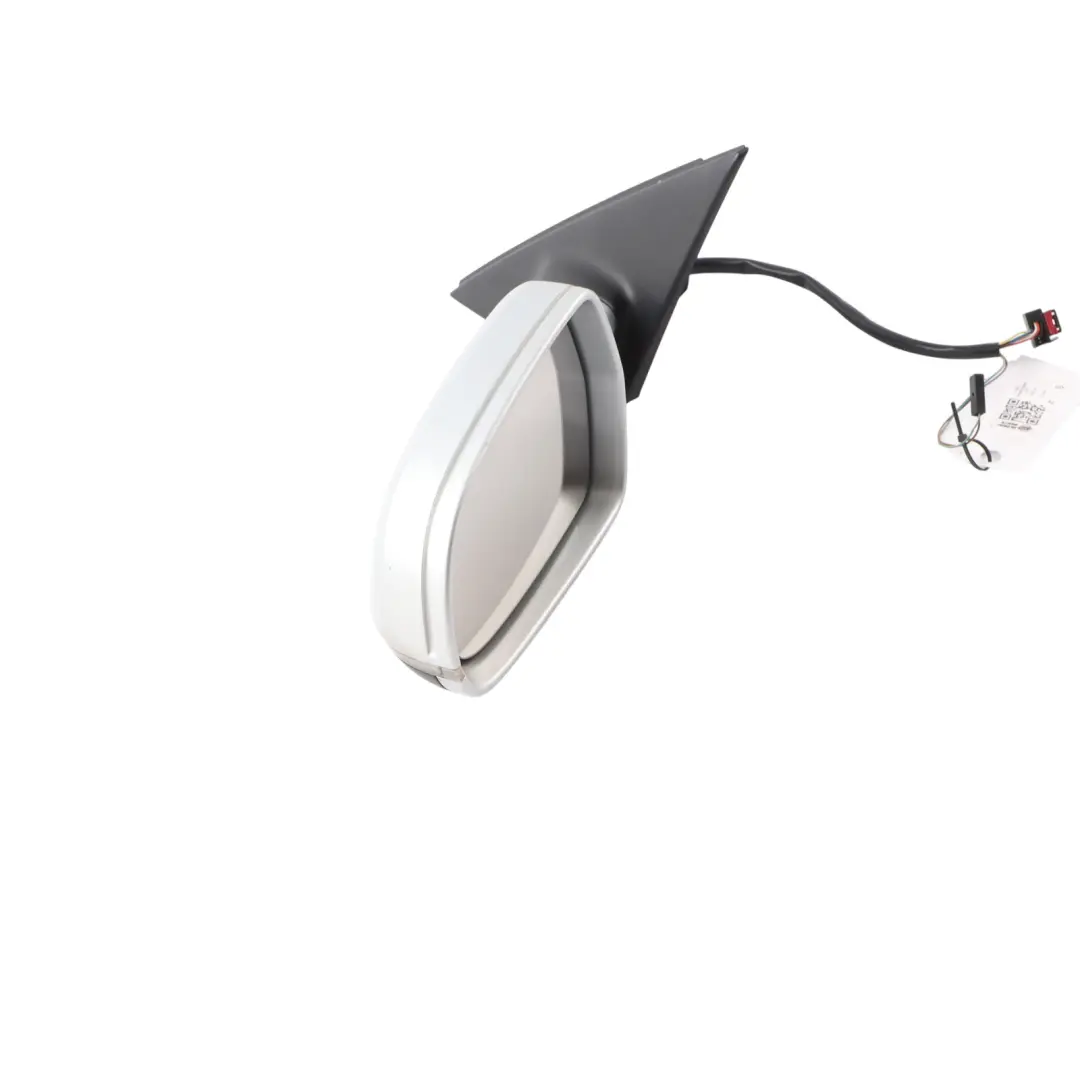 Audi A4 B8 Door Mirror Wing Electric Left N/S Ice Silver Metallic - X7W