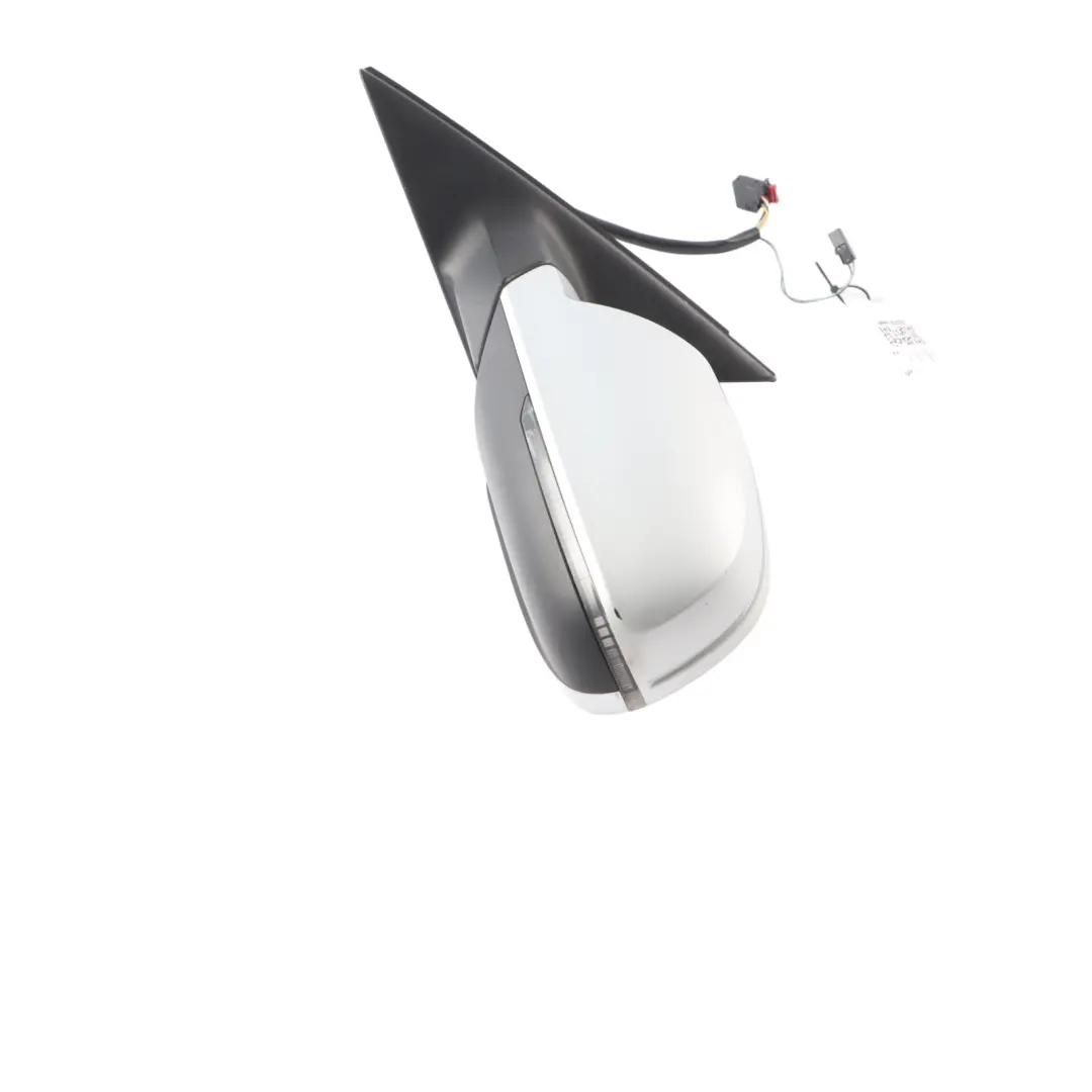 Audi A4 B8 Door Mirror Wing Electric Left N/S Ice Silver Metallic - X7W