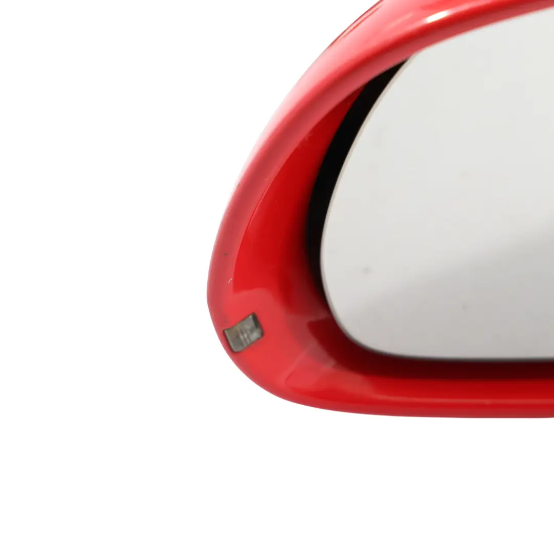 Audi A3 8P Door Wing Mirror Glass Left N/S Brilliant Red - Y3J