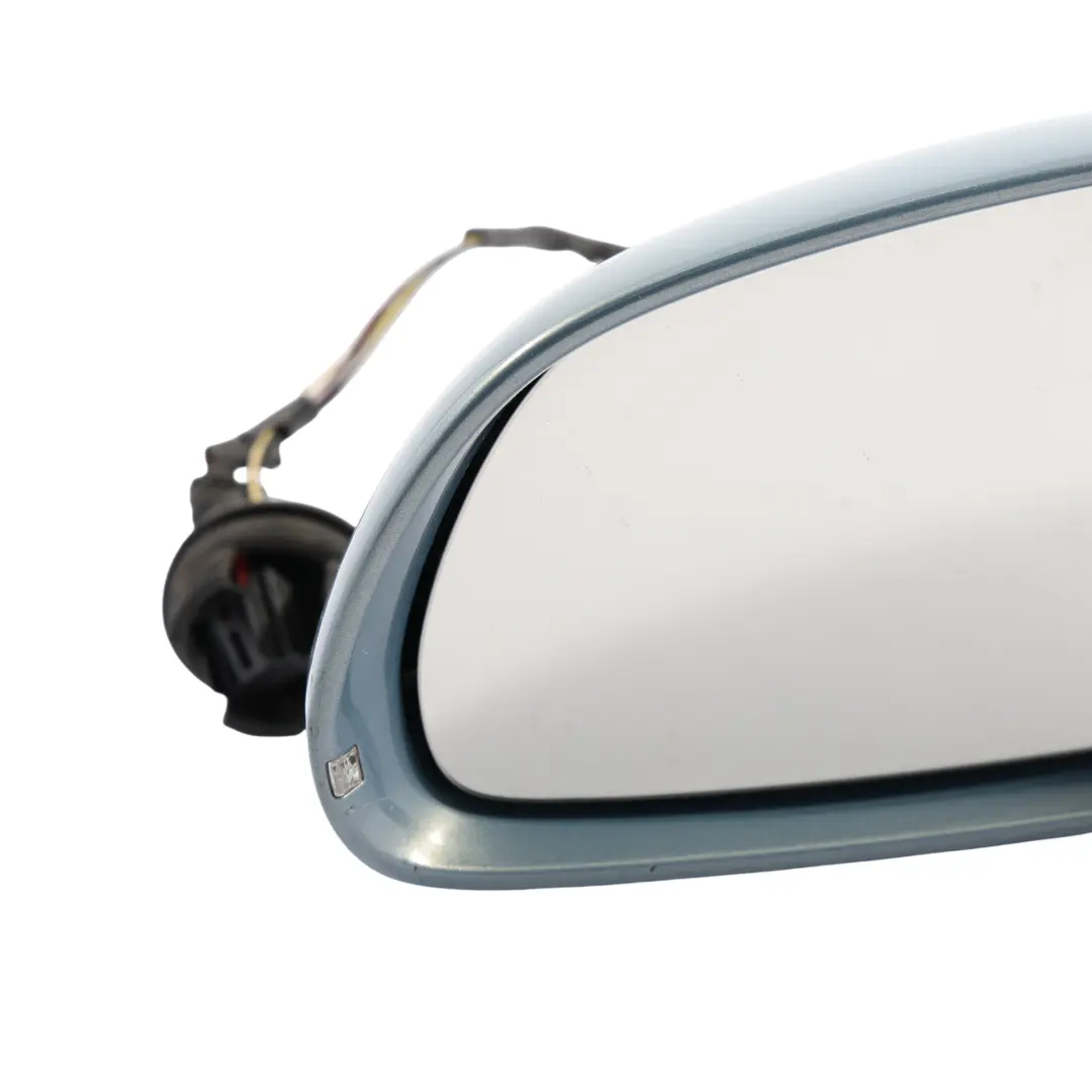 Audi A3 8P Sportback Door Wing Mirror Glass Left N/S Sphere Blue Metallic - X5X