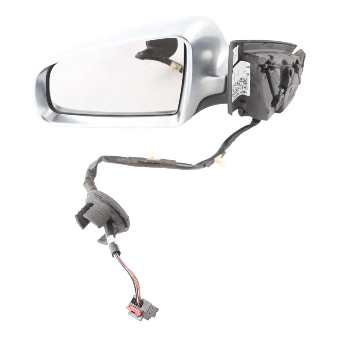 Audi A3 8P Electric Wing Mirror Left N/S Door Aluminium 8P2858531GB