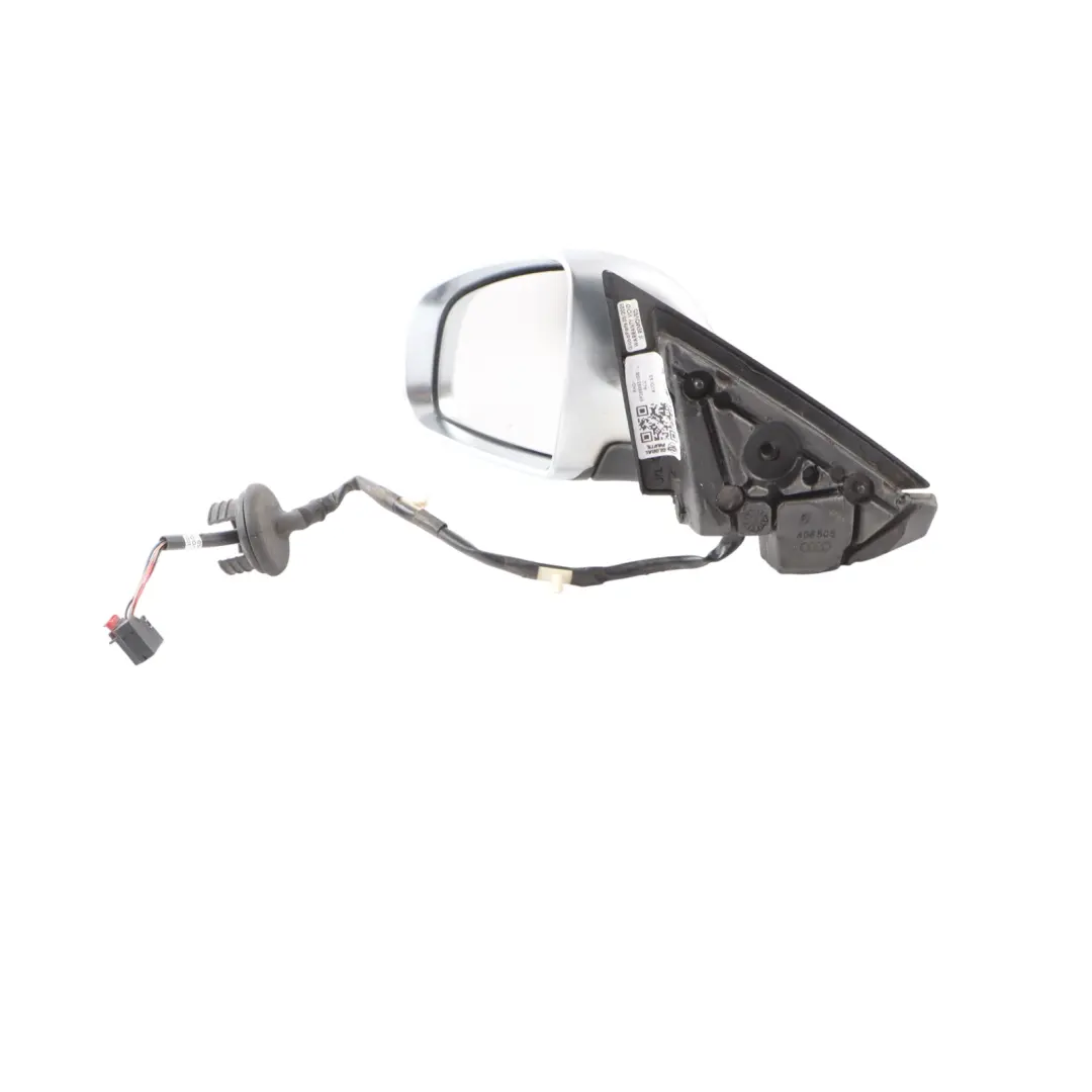 Audi A3 8P Electric Wing Mirror Left N/S Door Aluminium 8P2858531GB