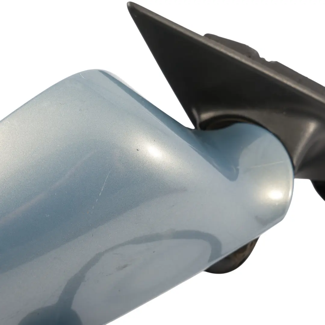 Audi A3 8P Wing Mirror Door Right O/S Outside Ibis Sphere Blue Metallic - X5X