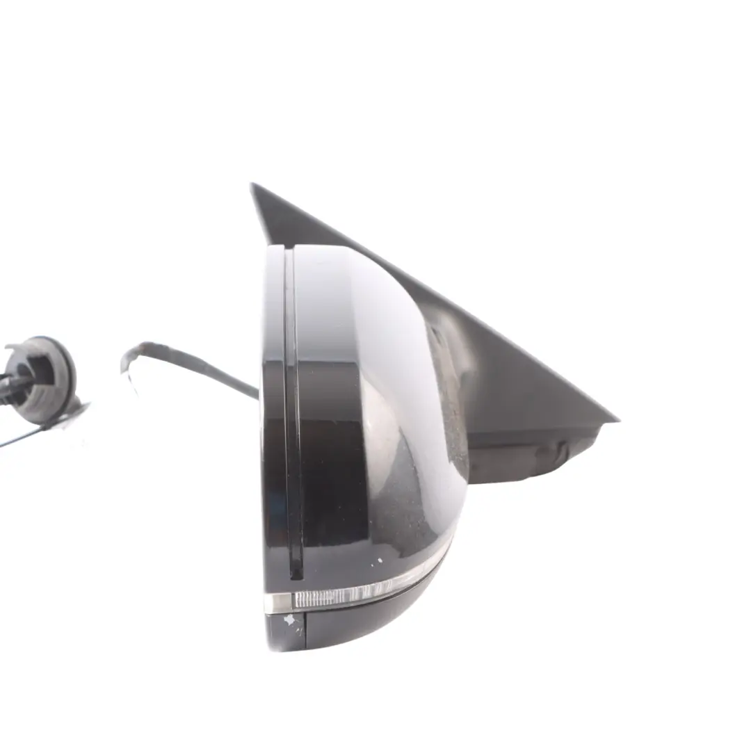 Audi A3 8P Wing Mirror Right O/S Brilliant Black - Y9B 8P2858532GB