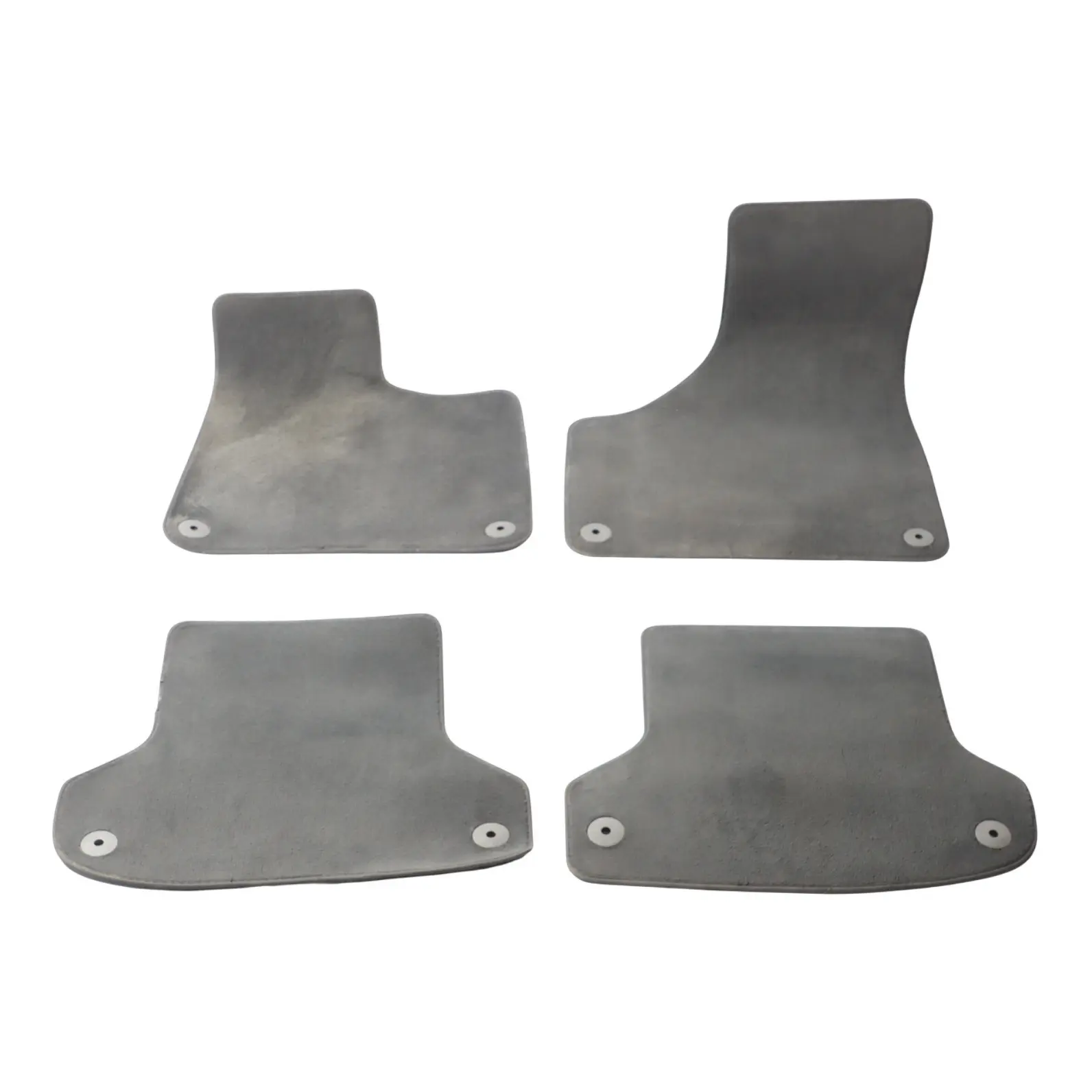 Audi A3 8P Front Rear Floor Carpet Mat Soul Black Left Right N/O/S Set 8P2863691