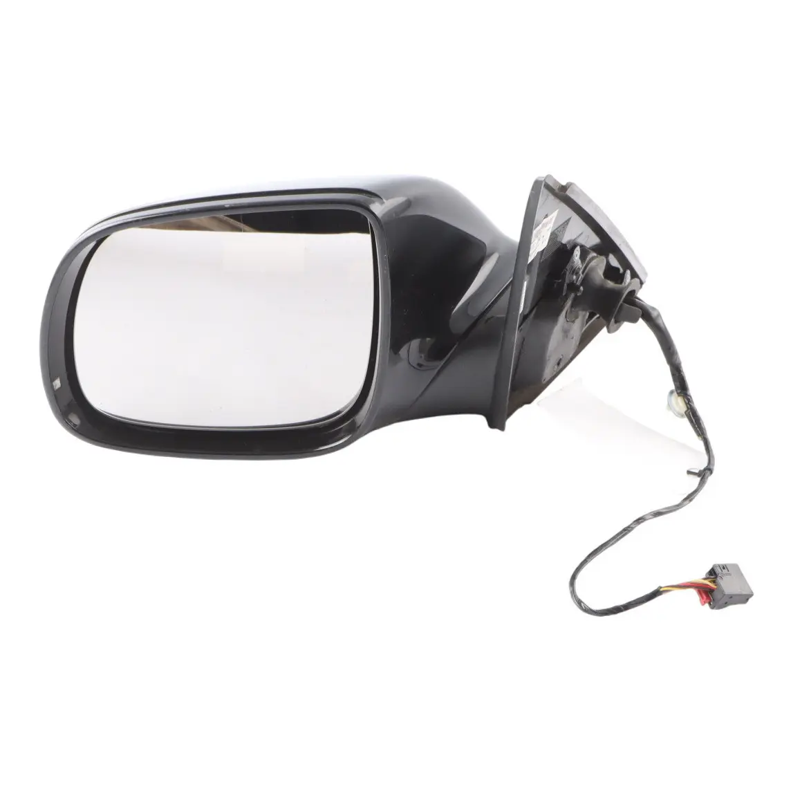 Audi Q5 8R Electric Mirror Wing Glass Left N/S Brilliant Black Metallic - Y9B