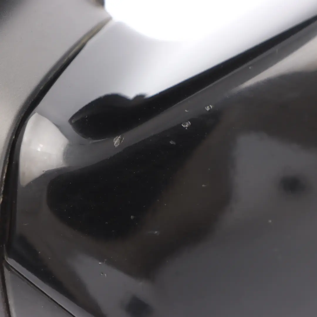 Audi Q5 8R Electric Mirror Wing Glass Left N/S Brilliant Black Metallic - Y9B