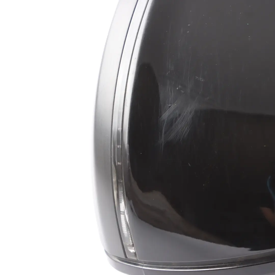 Audi Q5 8R Electric Mirror Wing Glass Left N/S Brilliant Black Metallic - Y9B
