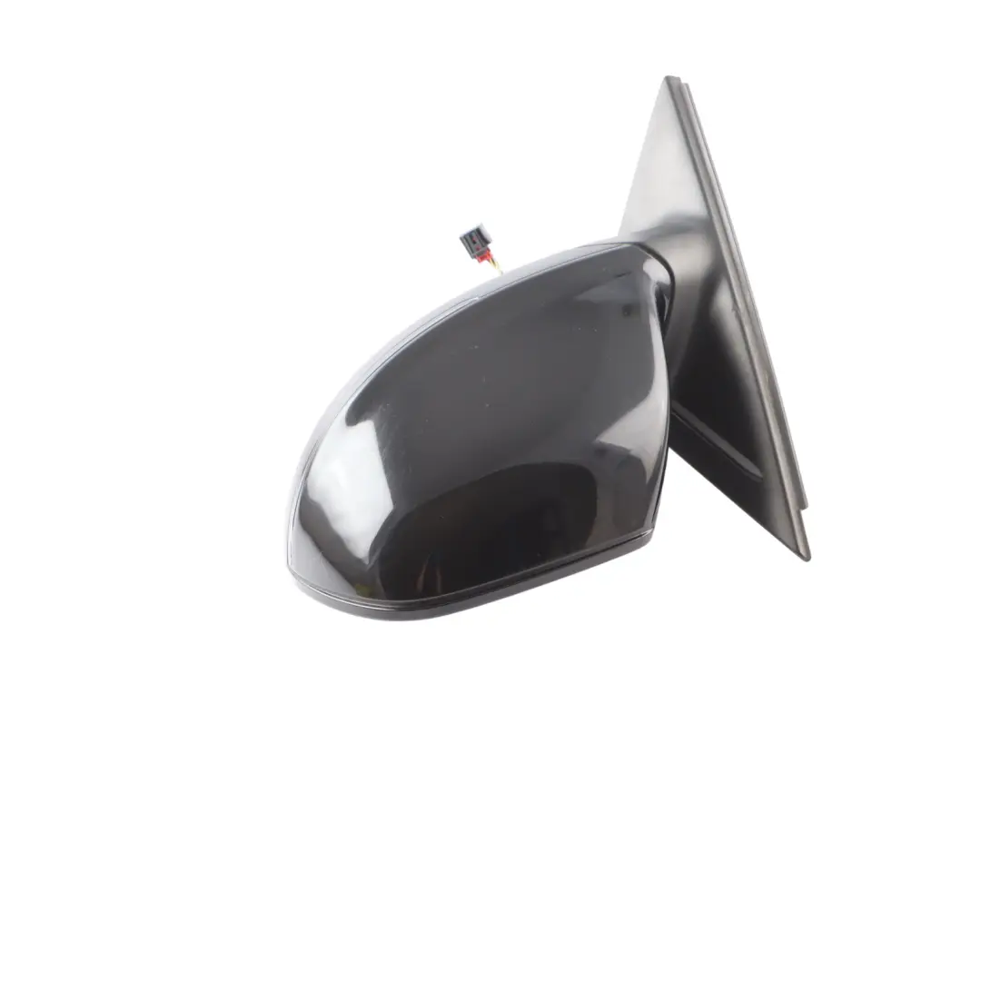 Audi Q5 8R Electric Mirror Wing Glass Left N/S Brilliant Black Metallic - Y9B