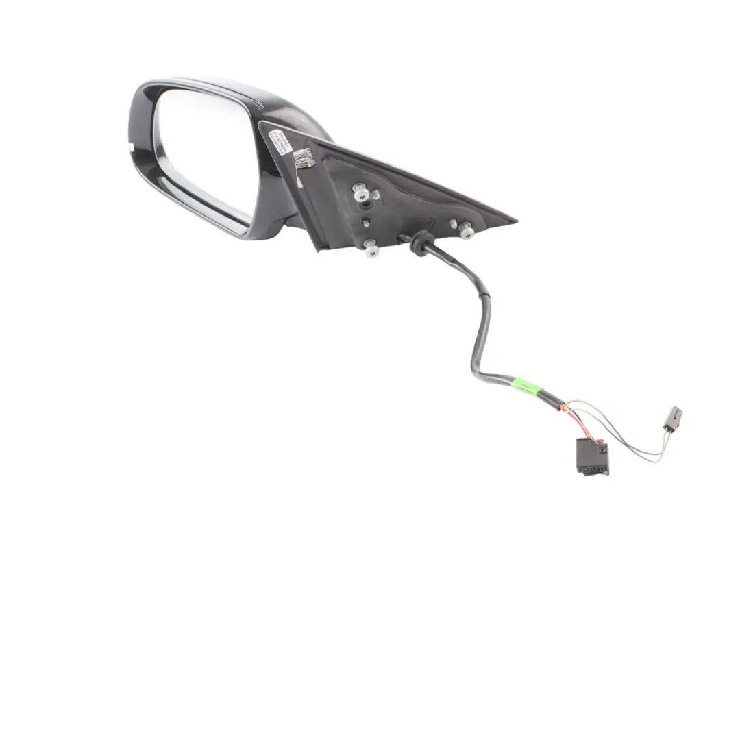 Audi A5 8T Wing Mirror Left Door N/S Outside Brilliant Black Metallic - Y9B
