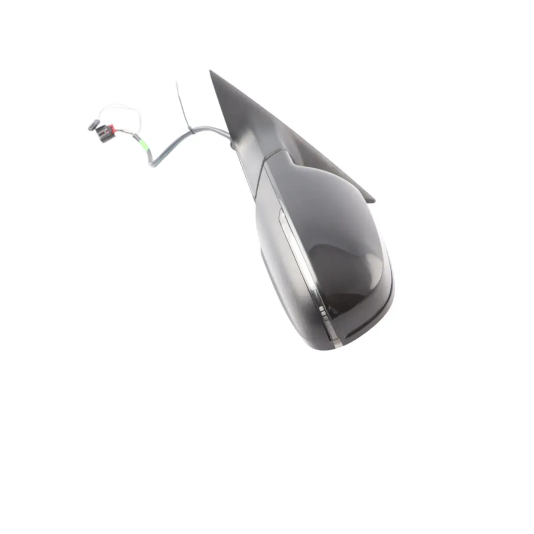 Audi A5 8T Wing Mirror Left Door N/S Outside Brilliant Black Metallic - Y9B