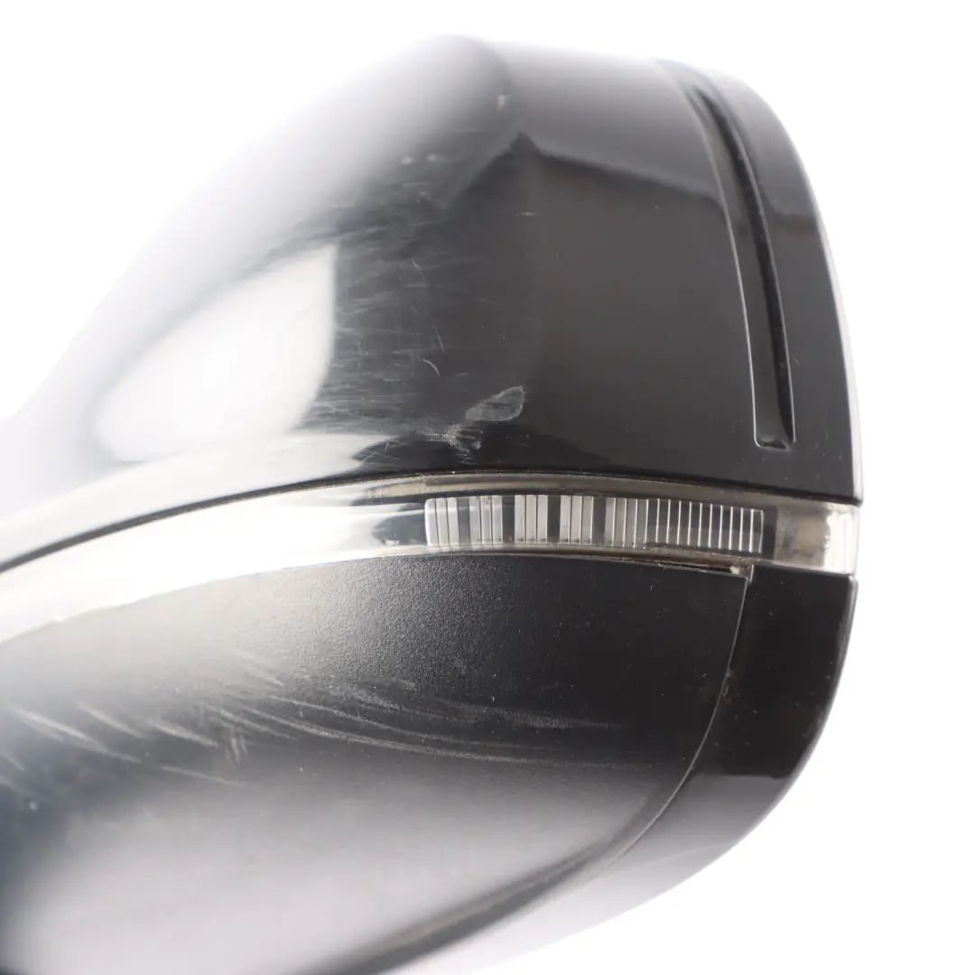 Audi A5 8T Wing Mirror Left Door N/S Outside Brilliant Black Metallic - Y9B