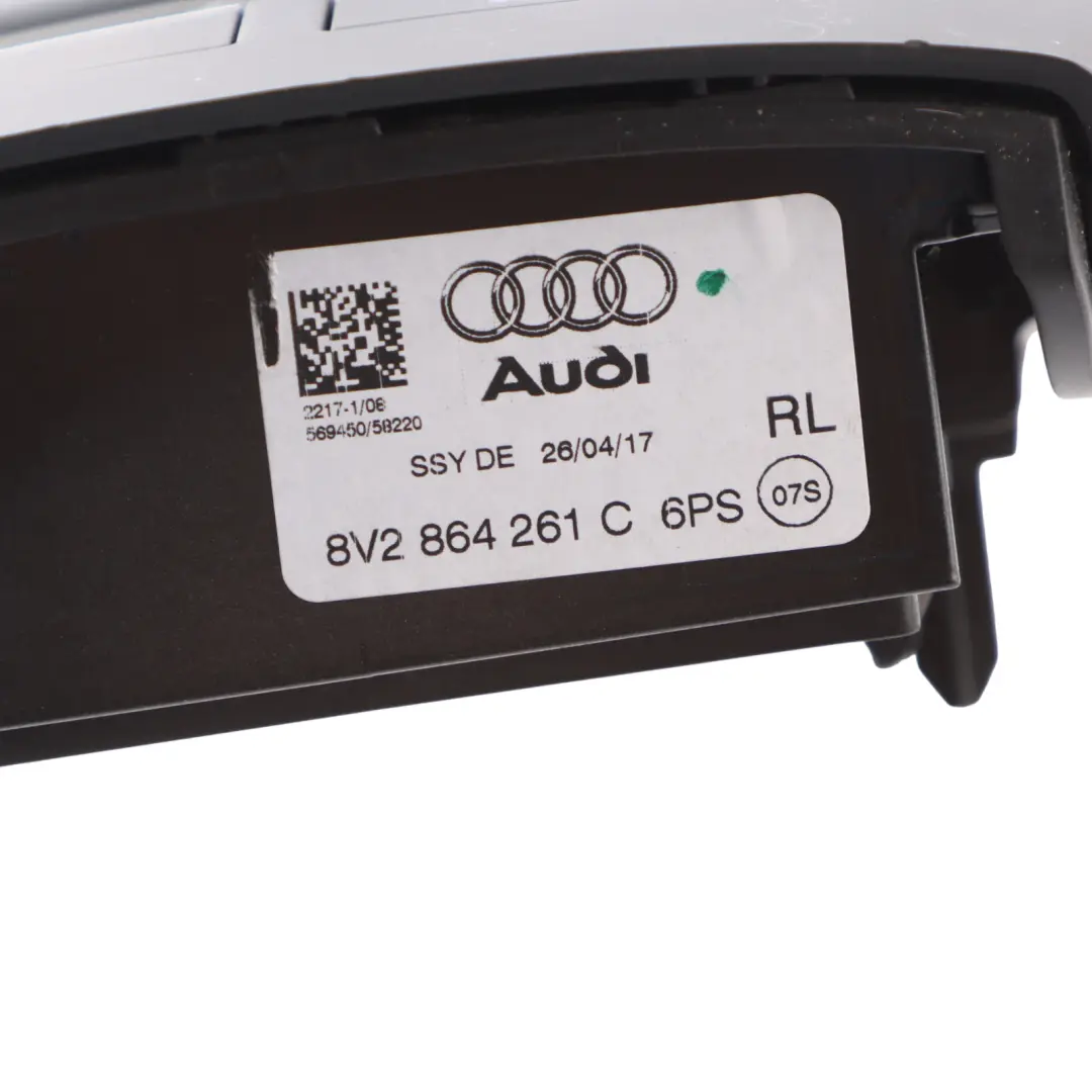 Controller Center Audi A3 S3 8V Media Sat Nav Console Trim Cup Holder Automatic