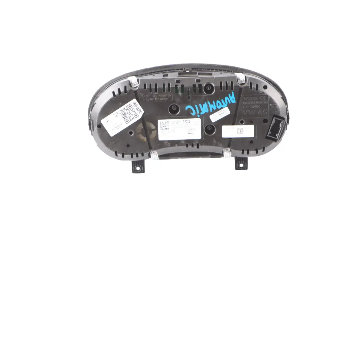Instrument Cluster Audi A3 S3 8V Speedometer Clocks Automatic Petrol 8V0920972Q