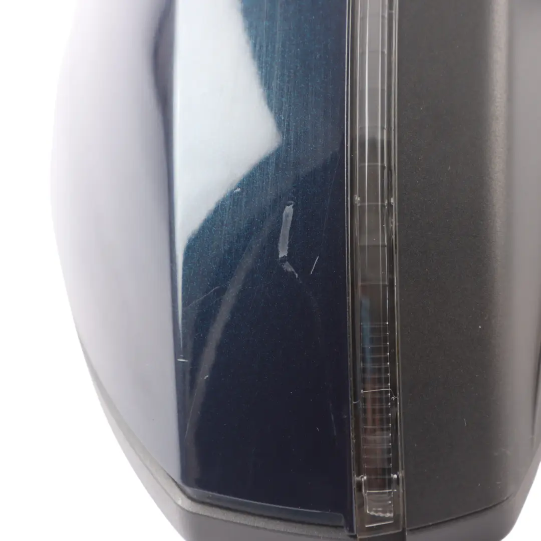 Audi A3 8V Door Wing Mirror Front Right O/S Cosmos Blue Metallic-X5 E8V2857410F
