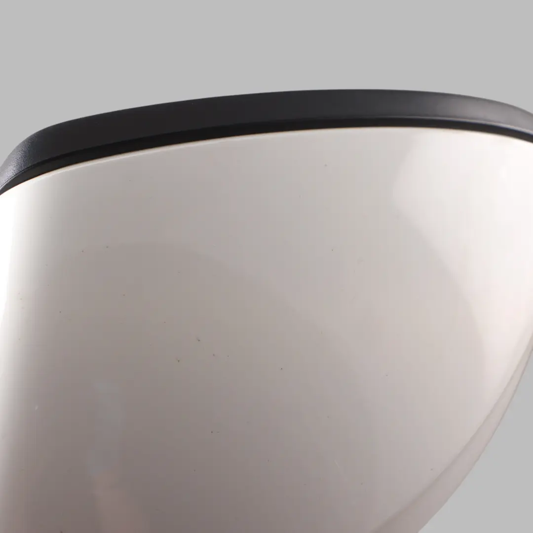 Audi A1 8X Left N/S Electrical Mirror Wing Heated Cortina White - B9A