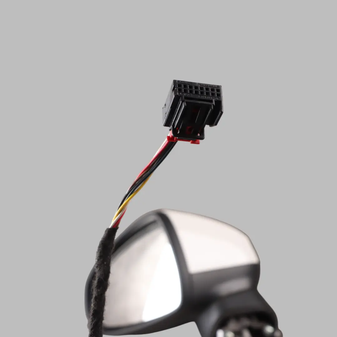 Audi A1 8X Left N/S Electrical Mirror Wing Heated Cortina White - B9A