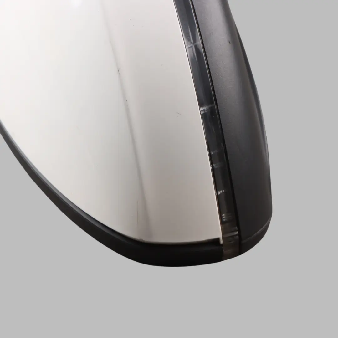 Audi A1 8X Wing Mirror Electrical Heated Right O/S Cortina White - B9A