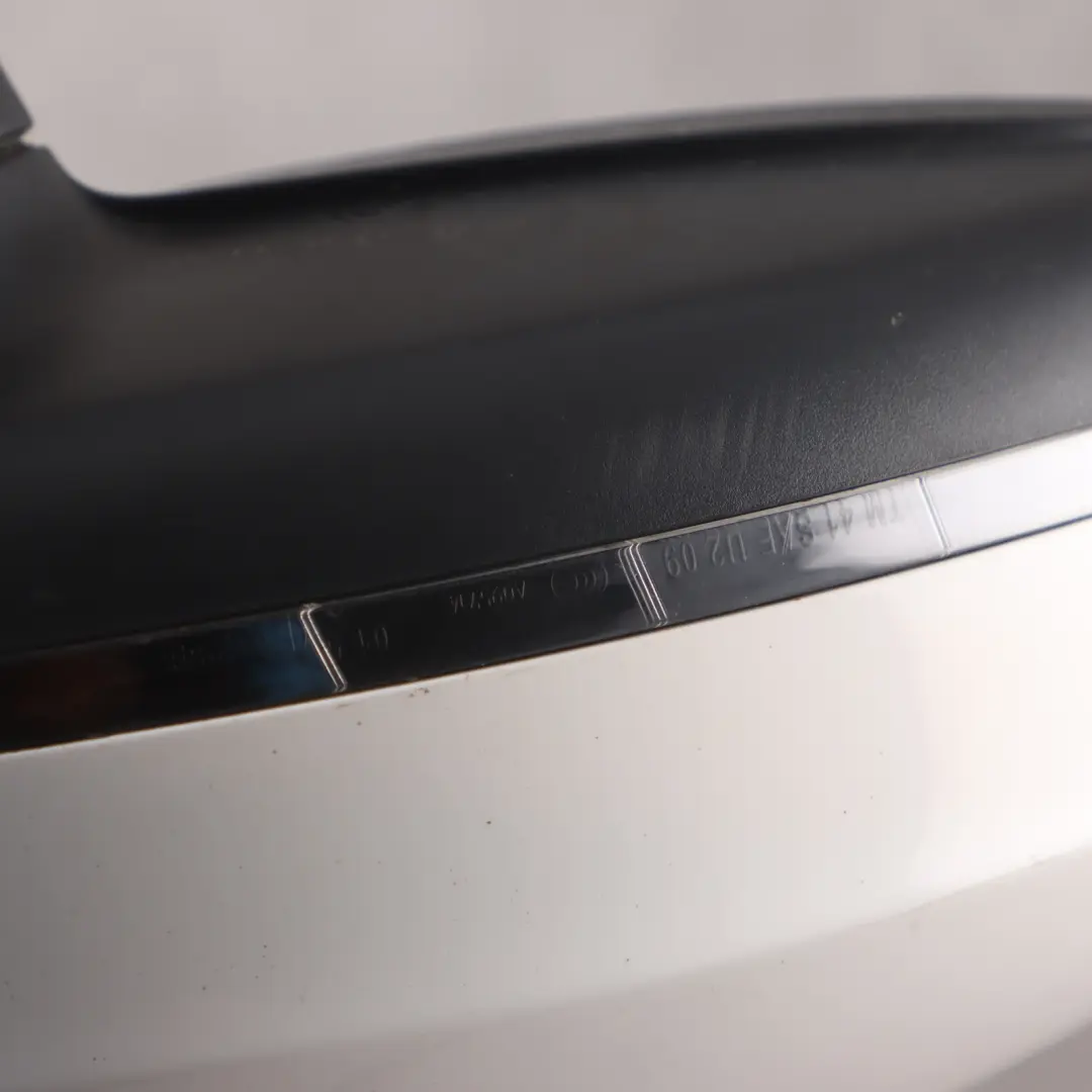 Audi A1 8X Wing Mirror Electrical Heated Right O/S Cortina White - B9A