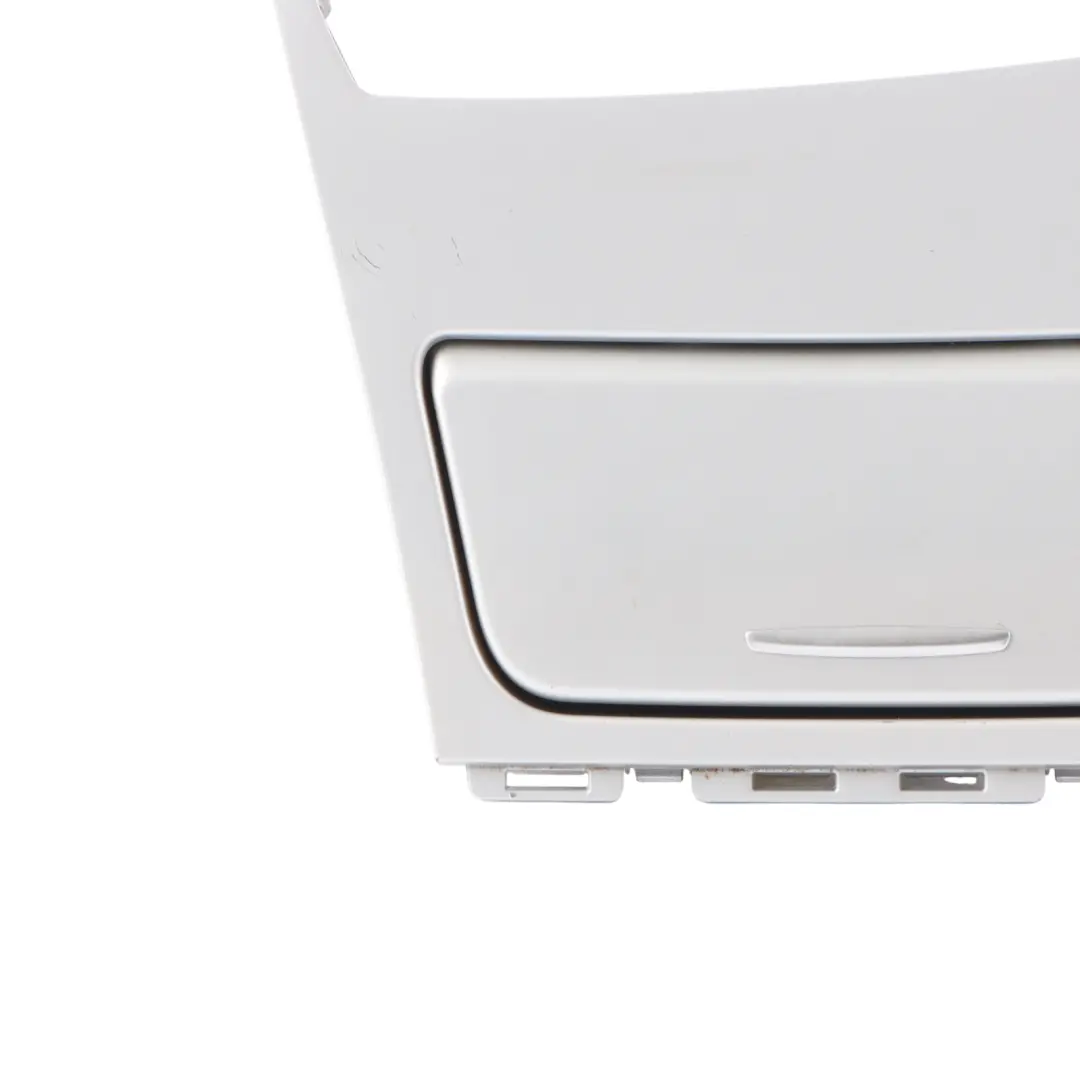 Ashtray Trim BMW E81 E87 LCI Cover Panel Centre Console Light Titanium Silver