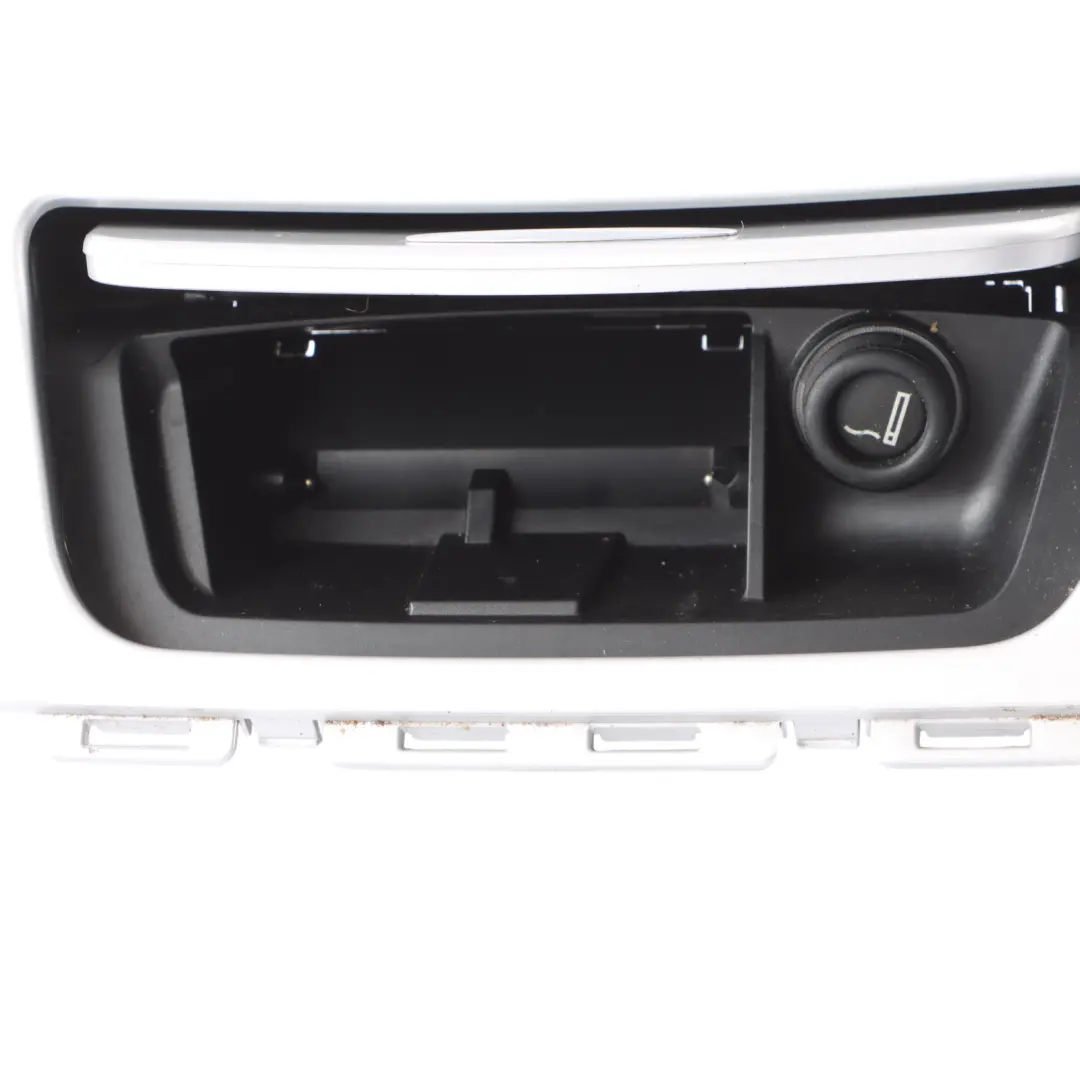 Ashtray Trim BMW E81 E87 LCI Cover Panel Centre Console Light Titanium Silver